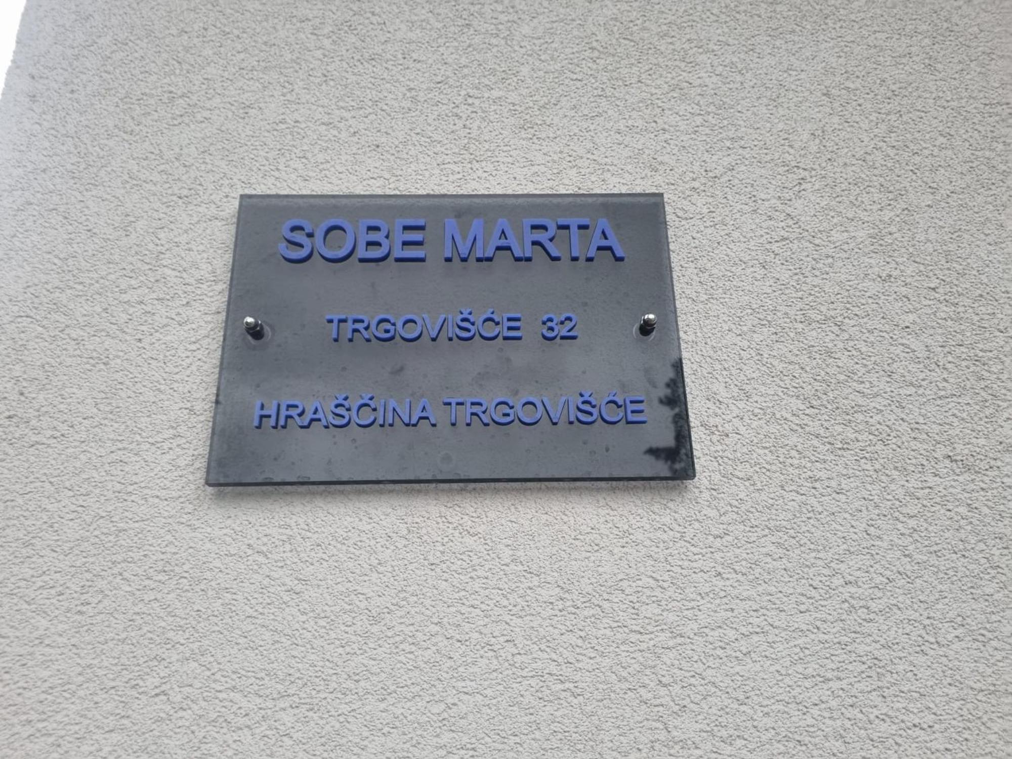 Hotel Sobe Marta Trgovisce Zewnętrze zdjęcie